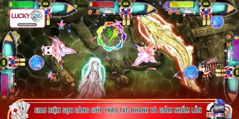 Giao diện gọn gàng giúp thao tác nhanh và giảm nhầm lẫn