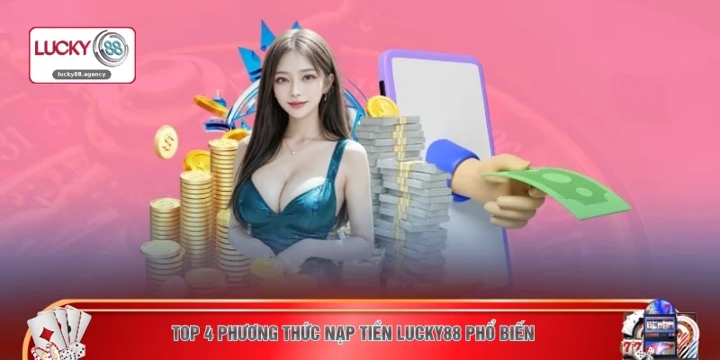 TOP 4 phương thức nạp tiền LUCKY88 phổ biến 